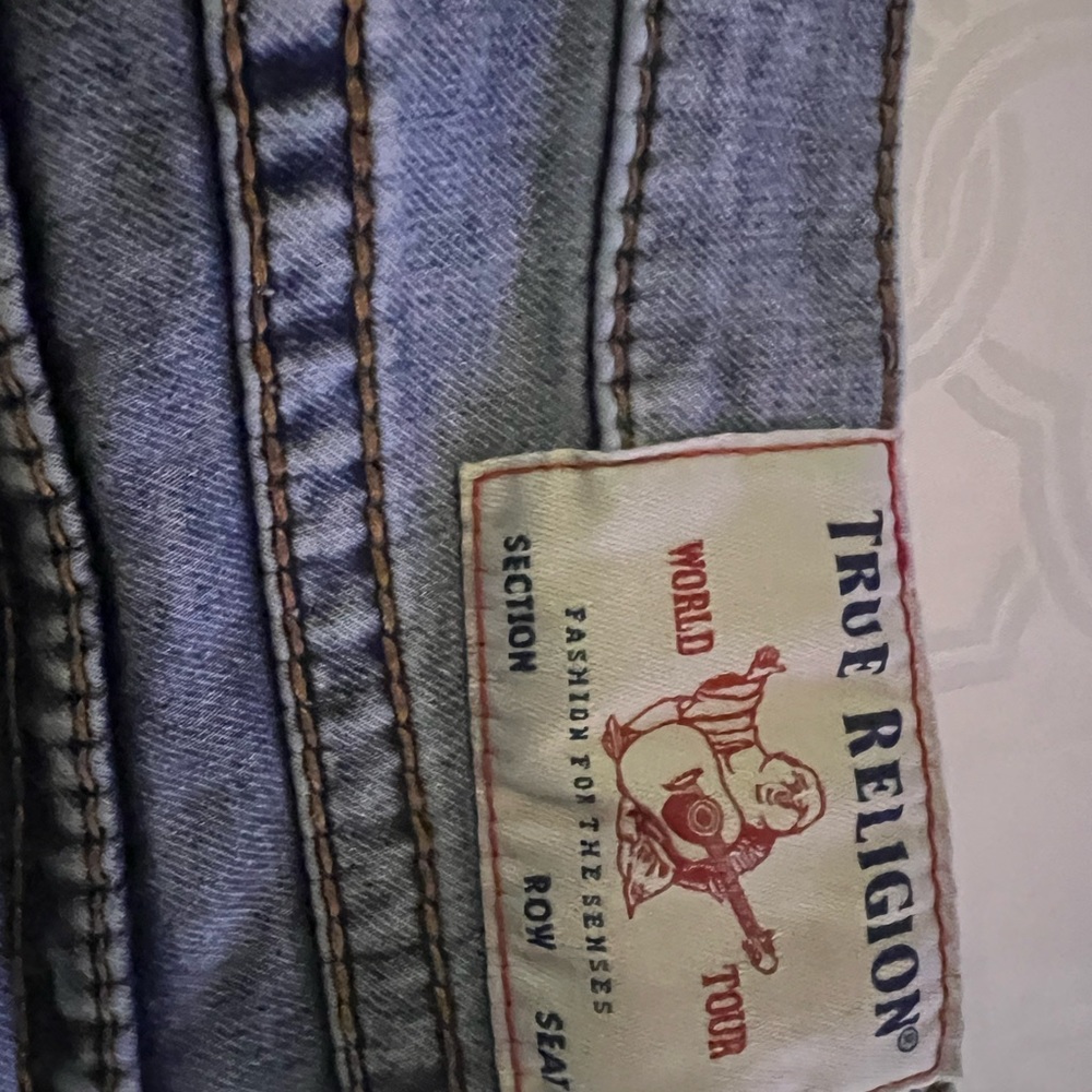 True Religion Rocco Relaxed Skinny Jeans 38